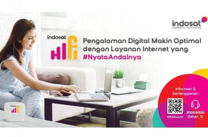 Apakah Indosat Ooredoo HiFi memiliki jaminan kecepatan internet?