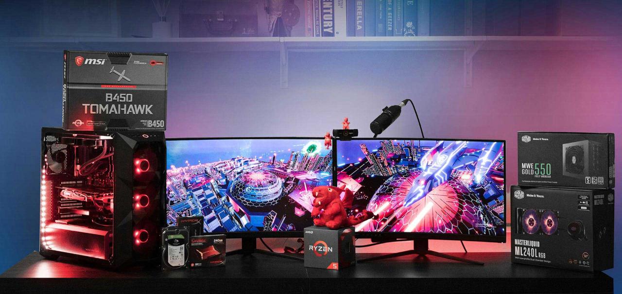 Rekomendasi spesifikasi rakit PC untuk streaming game online berkualitas tinggi