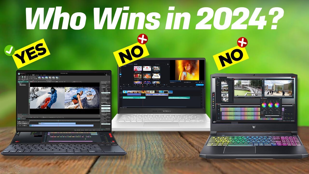 Laptop gaming terbaik untuk streaming dan editing 2024