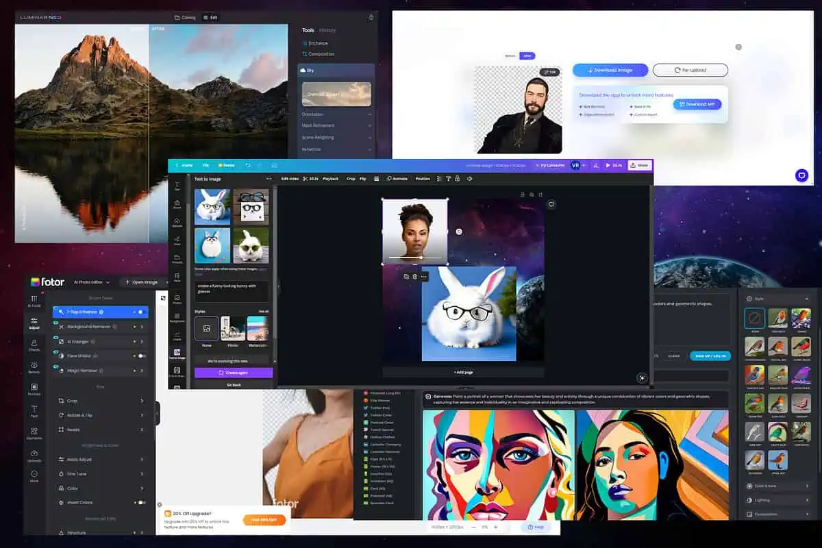 Rekomendasi aplikasi AI editing foto dan video yang user friendly